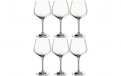 Montana Rotweinglas Vivid 620 Ml, 6 Stück, Transparent - Weingläser