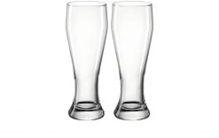 Montana Bierglas Basic 400 Ml, 2 Stück, Transparent - Biergläser
