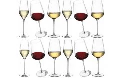 Leonardo Weingläser-Set Brunelli 12-teilig, Transparent - Weingläser
