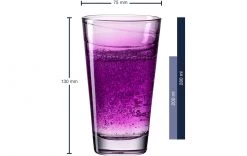 Leonardo Trinkglas Vario Struttura 280 Ml, 6 Stück, Violett - Trinkgläser 5 Leonardo Trinkglas Vario Struttura 280 Ml, 6 Stück, Violett - Trinkgläser -Gläser Verkaufsgeschäft 1204323 3 5