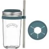 Kilner Trinkglas Smoothie Making Set 500 Ml, 1 Stück, Transparent - Trinkgläser