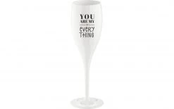 Koziol Sektglas Superglas You Are My Everything 100 Ml, 1 Stk - Sektgläser