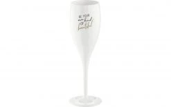 Koziol Sektglas Superglas Be Your Own 100 Ml, 1 Stück, Weiss - Sektgläser