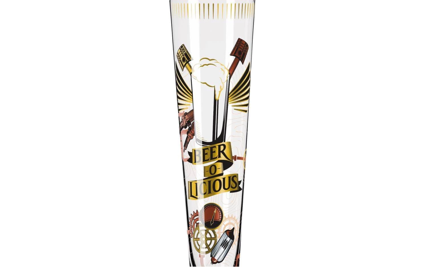 Ritzenhoff Bierglas Heldenfest No. 6 - Werner Bohr 385 Ml, 1 Stück - Biergläser 2 Ritzenhoff Bierglas Heldenfest No. 6 - Werner Bohr 385 Ml, 1 Stück - Biergläser – Bild 2