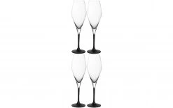 Villeroy & Boch Champagnerglas Rock 260 Ml, 4 Stück, Transparent - Sektgläser