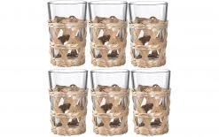 Leonardo Trinkglas Garda 220 Ml, 6 Stück, Transparent - Trinkgläser