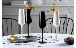 Leonardo Sektglas Etna 280 Ml, 2 Stück, Schwarz - Sektgläser -Gläser Verkaufsgeschäft 1307035 3 3