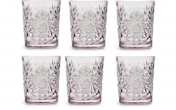 Libbey Gin Glas Hobstar 350 Ml, 6 Stück, Lavendel - Cocktailgläser