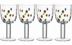 Leonardo Weissweinglas Fiori 310 Ml, 4 Stück, Transparent - Weingläser