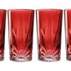 Leonardo Longdrinkglas Capri 530 Ml, 4 Stück, Rot - Cocktailgläser
