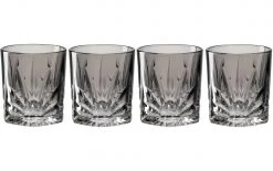 Leonardo Whiskyglas Capri 330 Ml, 4 Stück, Grau - Whiskygläser
