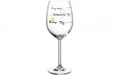 Leonardo Rotweinglas Presente Guter Tag 460 Ml, 1 Stück, Transparent - Weingläser