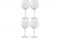 Lene Bjerre Gin Glas Claudine 605 Ml, 4 Stück, Transparent - Cocktailgläser