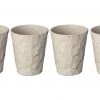Koziol Trinkbecher Club No. 2 250 Ml, 4 Stück, Sand - Trinkgläser