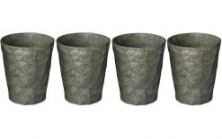 Koziol Trinkbecher Club No. 2 250 Ml, 4 Stück, Grau - Trinkgläser