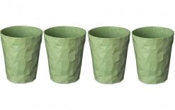 Koziol Trinkbecher Club No. 2 250 Ml, 4 Stück, Grün - Trinkgläser