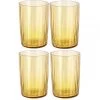 Bitz Trinkglas Kusintha 280 Ml, 4 Stück, Amber - Trinkgläser