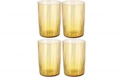 Bitz Trinkglas Kusintha 280 Ml, 4 Stück, Amber - Trinkgläser