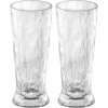 Koziol Bierglas Superglas Club No. 10, 300 Ml, 2 Stück, - Biergläser