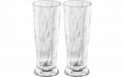 Koziol Bierglas Superglas Club No. 11, 500 Ml, 2 Stück, - Biergläser