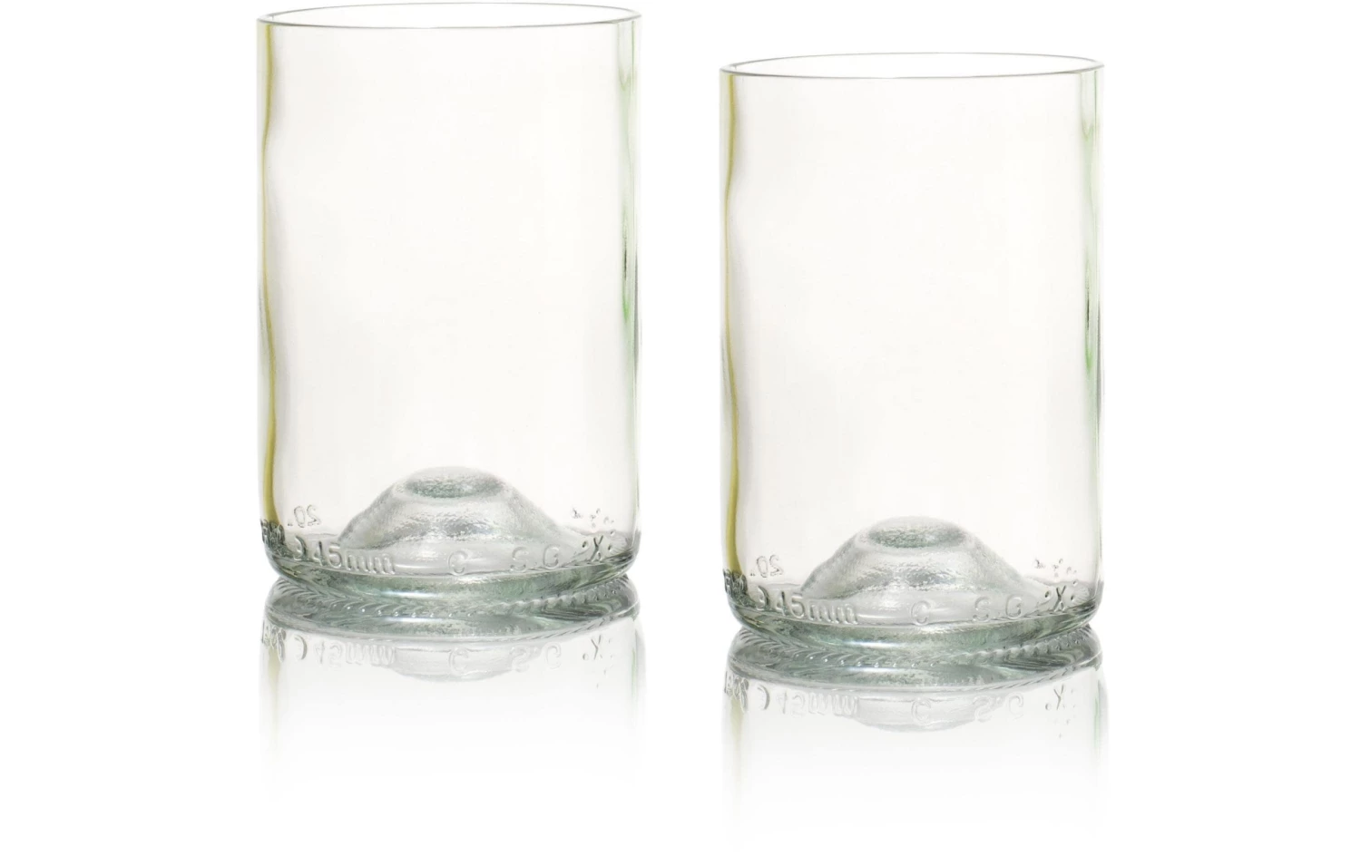 Rebottled Trinkglas 330 Ml, 2 Stück, Transparent - Trinkgläser 1 Rebottled Trinkglas 330 Ml, 2 Stück, Transparent - Trinkgläser