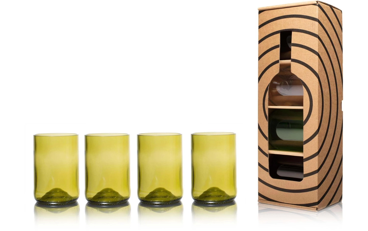 Rebottled Trinkglas 330 Ml, 4 Stück, Bernstein - Trinkgläser 2 Rebottled Trinkglas 330 Ml, 4 Stück, Bernstein - Trinkgläser – Bild 2