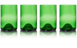 Rebottled Trinkglas 330 Ml, 4 Stück, Grün - Trinkgläser