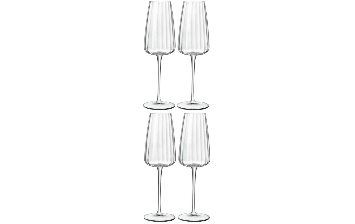 Luigi Bormioli Sektglas Optica 210 Ml, 4 Stück, Transparent - Sektgläser 1 Luigi Bormioli Sektglas Optica 210 Ml, 4 Stück, Transparent - Sektgläser