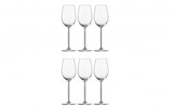 Schott Zwiesel Weissweinglas Diva 300 Ml, 6 Stück, Transparent - Weingläser