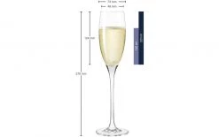 Leonardo Sektglas Cheers 220 Ml, 6 Stück, Transparent - Sektgläser -Gläser Verkaufsgeschäft 429828 3 5
