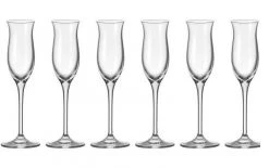 Leonardo Grappaglas Cheers 90 Ml, 6 Stück, Transparent - Schnaps- & Likör Gläser