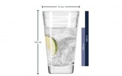 Leonardo Trinkglas Vario 280 Ml, 6 Stück, Transparent - Trinkgläser -Gläser Verkaufsgeschäft 430467 3 5