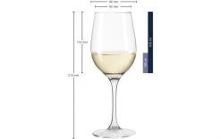 Leonardo Weissweinglas Ciao+ 370 Ml, 6 Stück, Transparent - Weingläser -Gläser Verkaufsgeschäft 552329 3 5