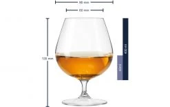 Leonardo Cognacglas Ciao 400 Ml, 6 Stück, Transparent - Cognac- & Brandy Gläser -Gläser Verkaufsgeschäft 552336 3 5
