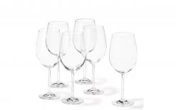 Leonardo Rotweinglas Daily, Bordeaux 640 Ml, 6 Stück, Transparent - Weingläser