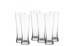 Leonardo Bierglas Bionda Bar 500 Ml, 6 Stück, Transparent - Biergläser