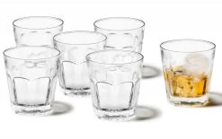Leonardo Whiskyglas Rock 250 Ml, 6 Stück, Transparent - Whiskygläser