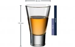 Leonardo Schnapsglas Averna 140 Ml, 12 Stück, Transparent - Schnaps- & Likör Gläser -Gläser Verkaufsgeschäft 591427 3 5