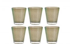 Leonardo Trinkglas Burano Basalto 330 Ml, 6 Stück, Anthrazit - Trinkgläser