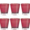 Leonardo Trinkglas Burano Viola 330 Ml, 6 Stück, Bordeaux - Trinkgläser