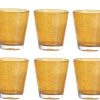Leonardo Trinkglas Burano Ambra 330 Ml, 6 Stück, Gelb - Trinkgläser