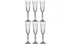 Montana Champagnerglas Avalon 180 Ml, 6 Stück, Transparent - Sektgläser