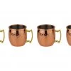 Paderno Shotbecher Moscow Mule Mini 60 Ml, 4 Stück, Kupfer - Cocktailgläser